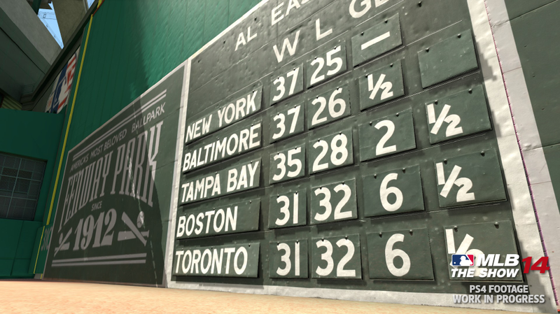 Illustration for article titled MLB 14 The Show on PS4 is the Only Next-Gen Baseball Game